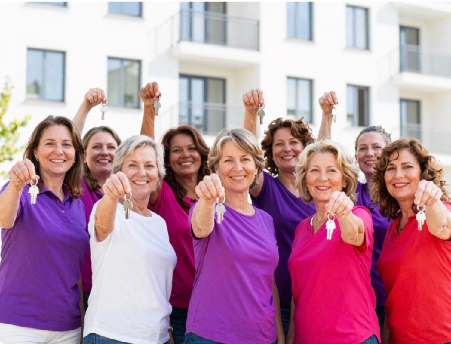 Women with homes of their own.